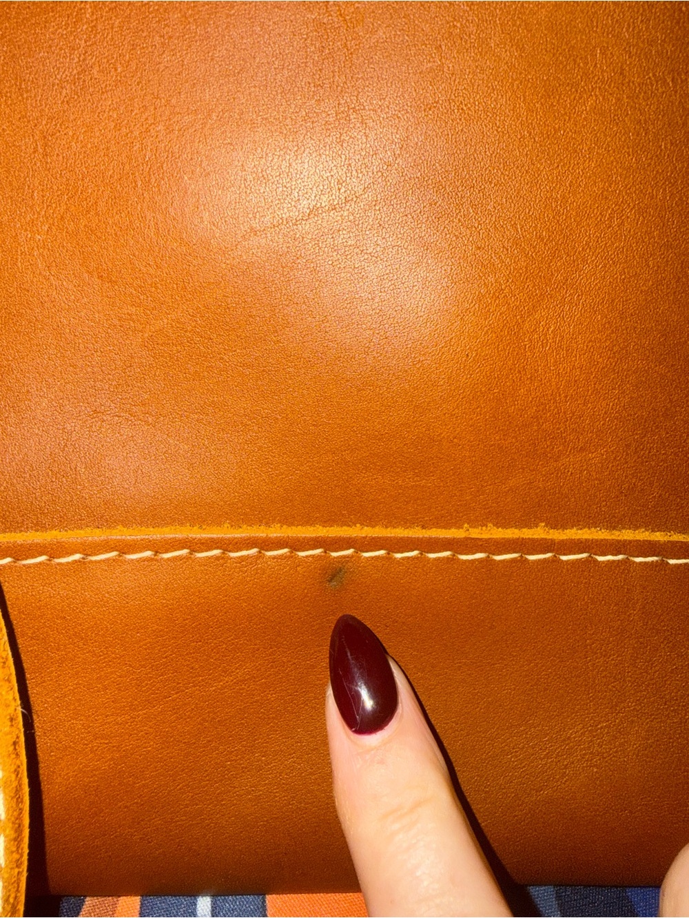 Portland Leather Goods Honey Festival Full grain Leather Crossbody Bag - Picture 3 of 7
